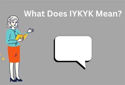 iyyk|What Does IYKYK Mean In Slang & How To Use It .